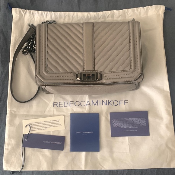 Rebecca Minkoff Bags Rebecca Minkoff Chevron Love Quilted Crossbody
